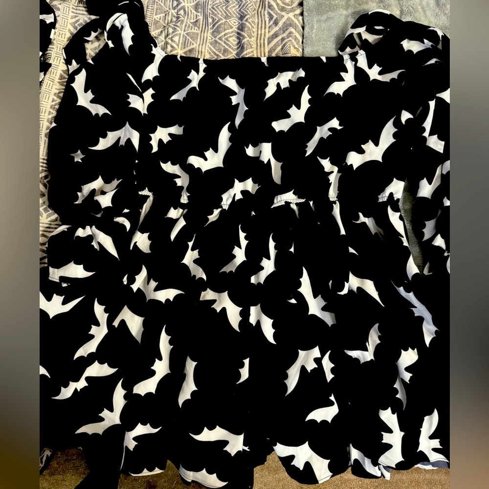 SHEIN Off Shoulder Bat Romper
